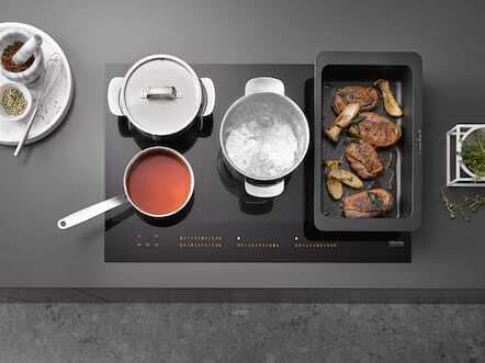 Miele Kogeplade KM 7465 FR (rustfrit stål)