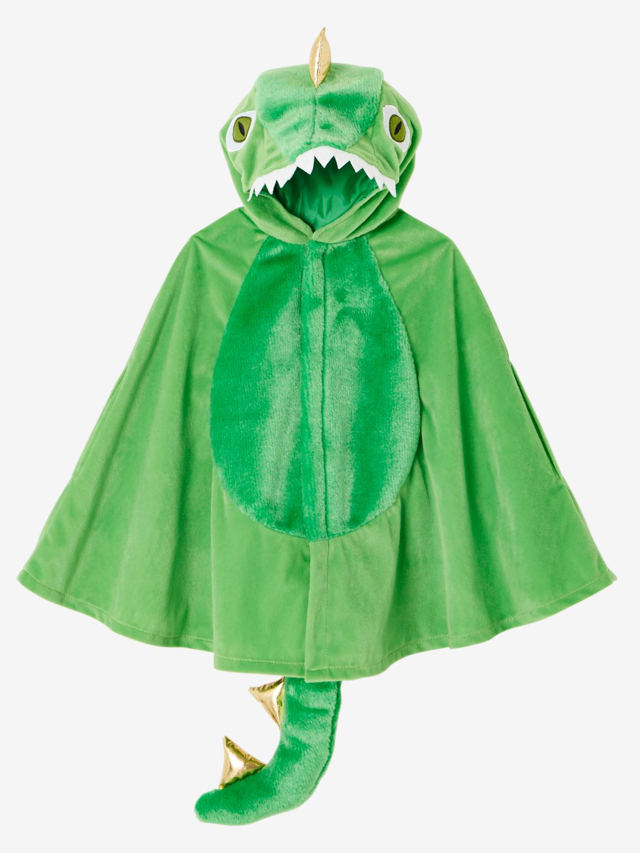 Fantasia de dinossauro verde