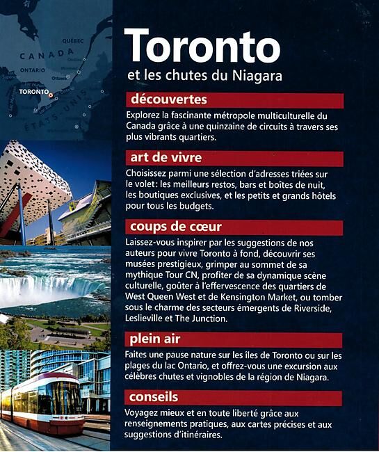 ULYSSE - TORONTO ET CHUTES DU NIAGARA EDITION ULYSSE