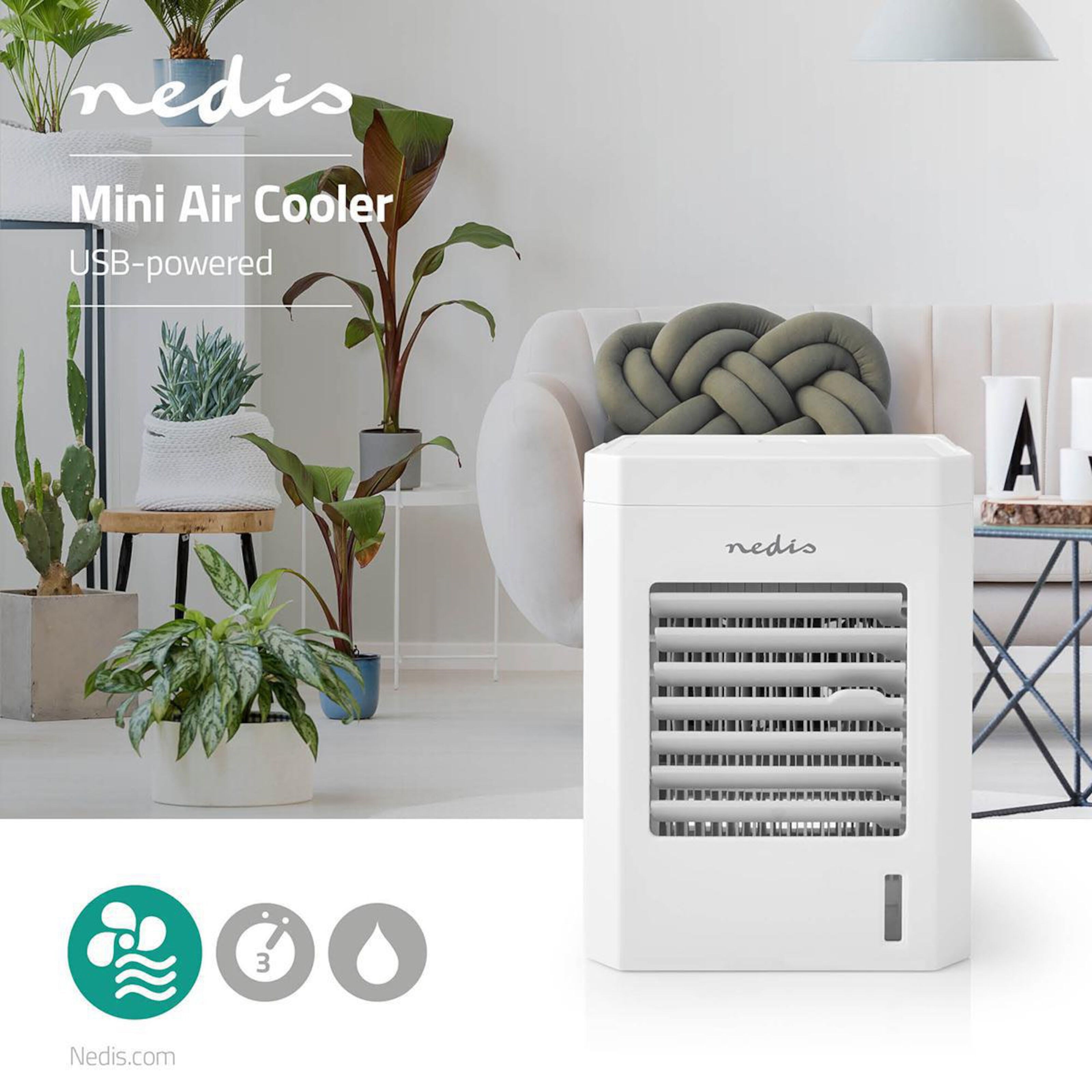 Nedis Mini-luftkjøler