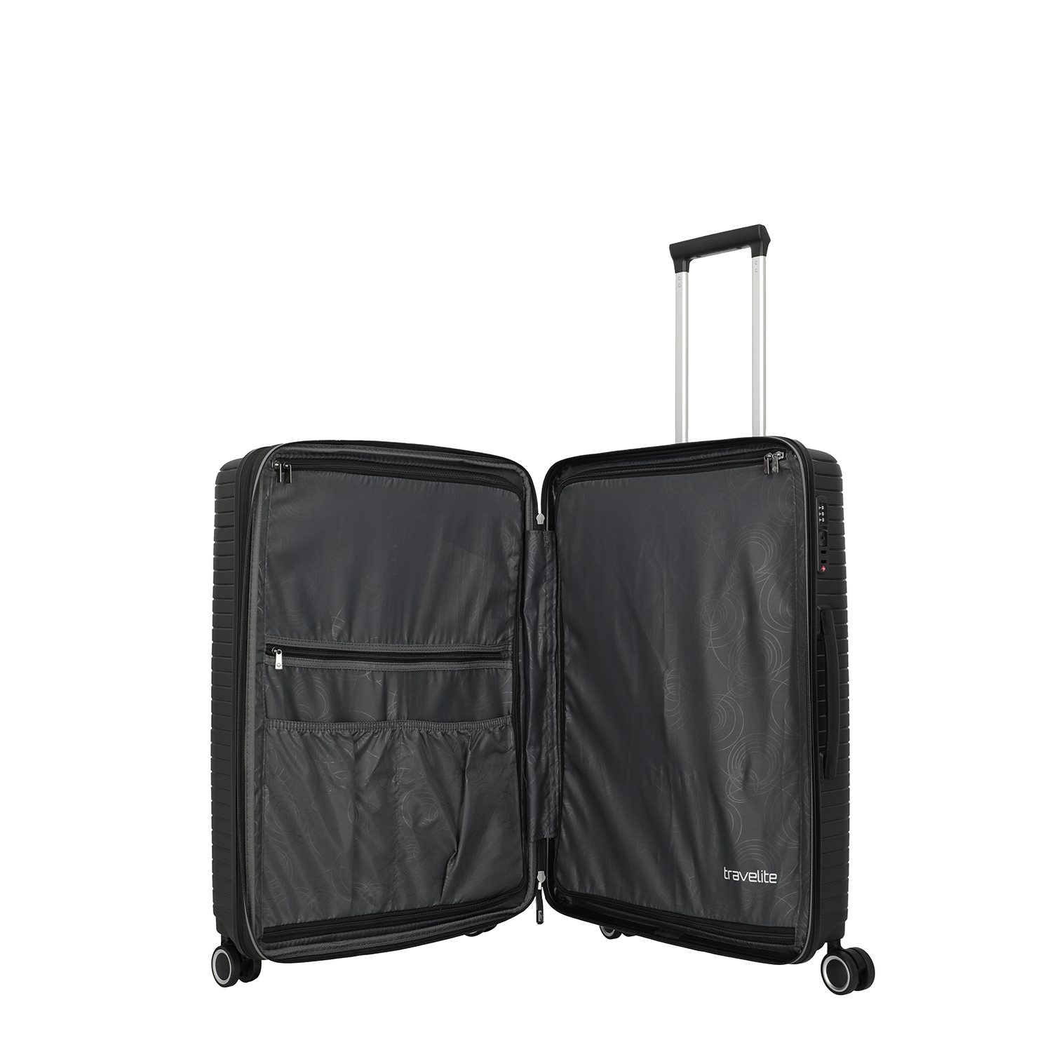 Travelite Orbita 4W Trolley M Expandable black