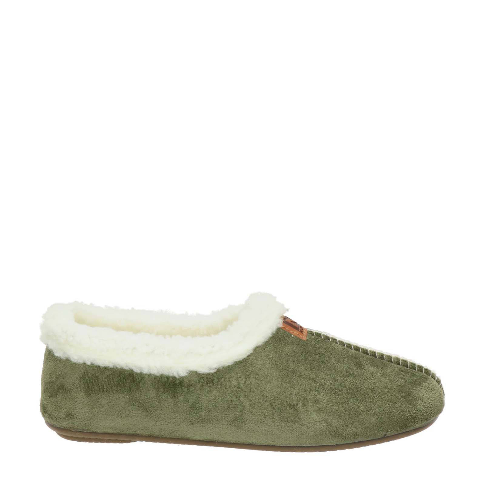 Nelson Home pantoffels kaki
