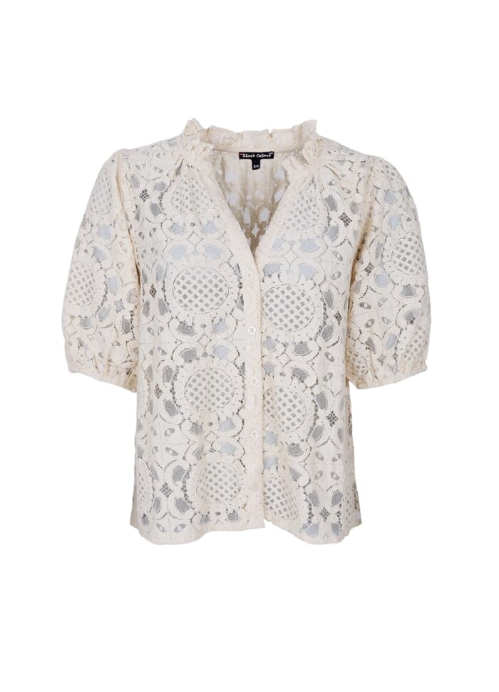 Black Colour Bcsisi Lace Shirt