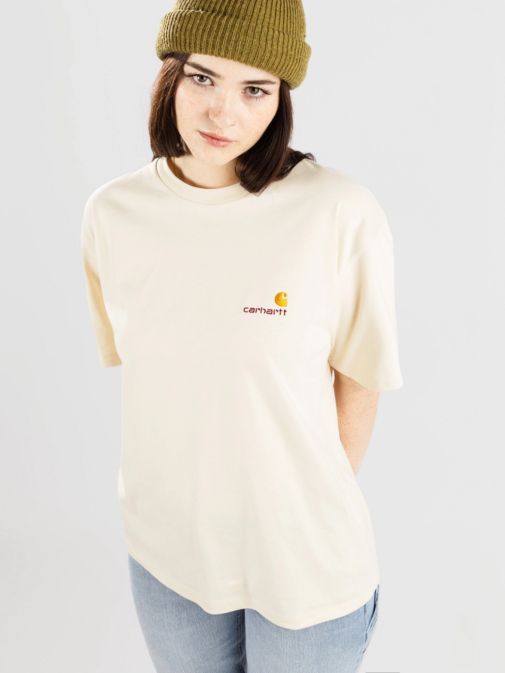 Carhartt WIP American Script T-Shirt natural