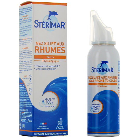 Spray nasal Stérimar Nez Sujet au Rhume