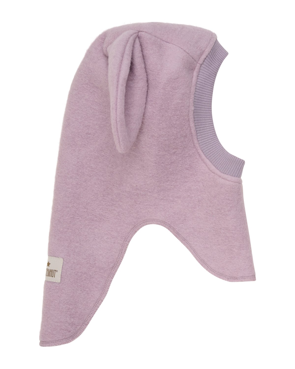 Balaclava Ull 2-lags – Kaninører, Børstet Ullfleece | Ears Wool