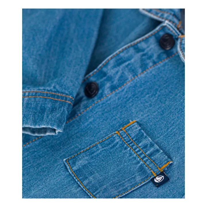 Petit Bateau Combinaison Matin Denim | Bleu jean