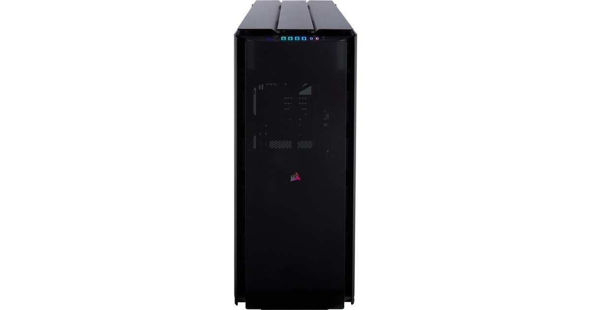 CorsairObsidian 1000D big tower behuizing  (Zwart | 4x USB-A | 2x USB-C | Window)
