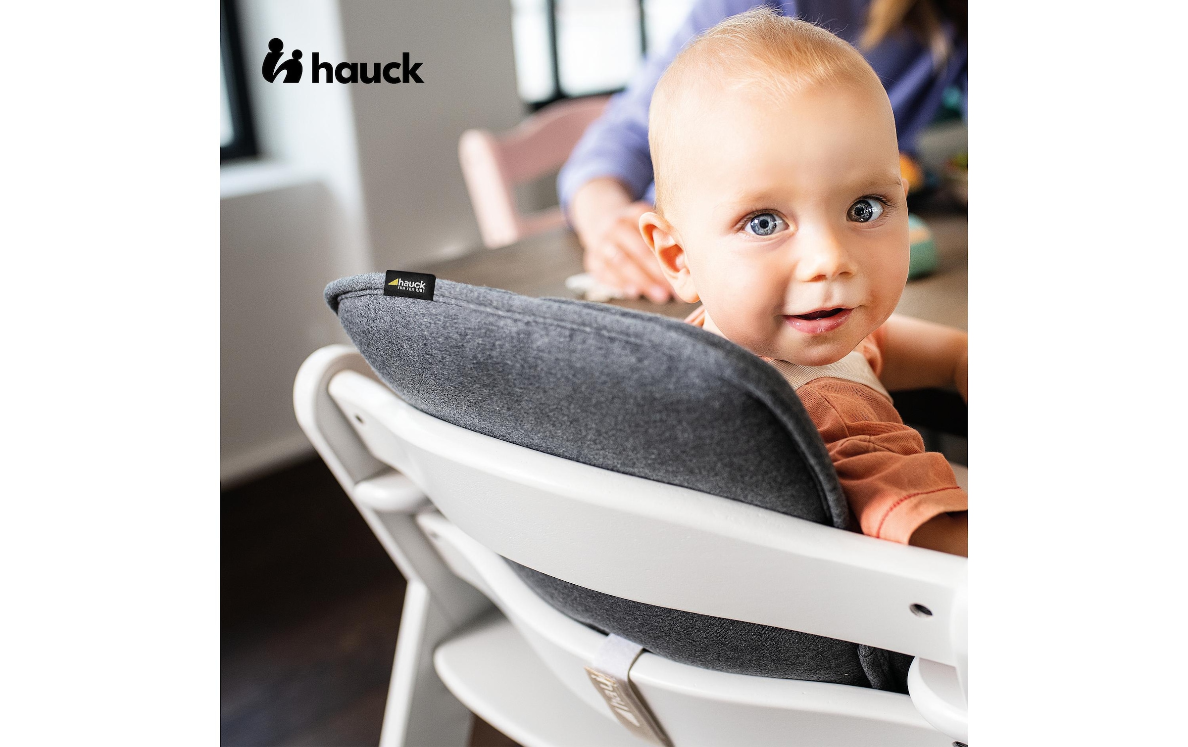 Hauck Sitzverkleinerer »Alpha Cosy Select Jersey Charcoal« 1 Stk. tlg.