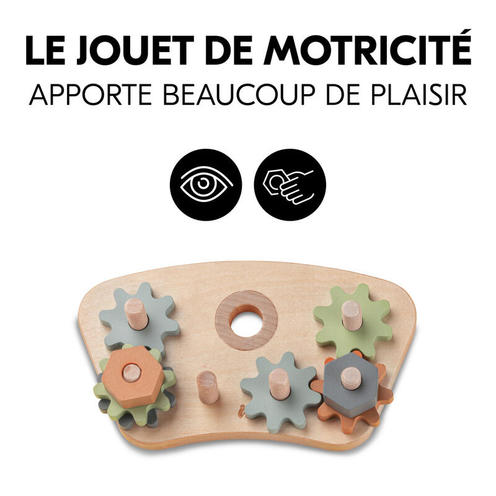 Jouet en bois pour chaise haute - HAUCK