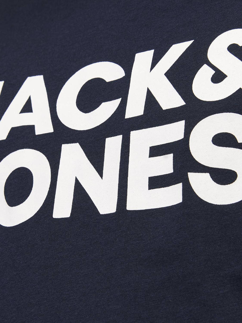 JACK & JONES T-shirt JJECORP met logo donkerblauw