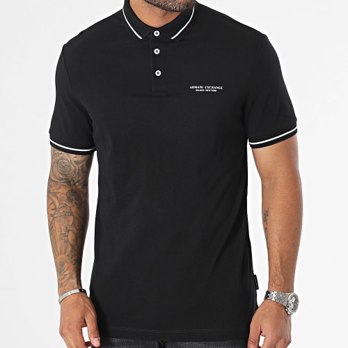 Polo Manches Courtes 8NZFFM-ZJ5DZ Noir