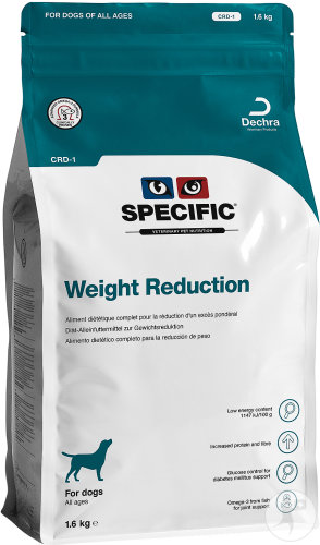 Specific CRD-1 Weight Reduction Chiens Adultes Perte De Poids 1,6kg