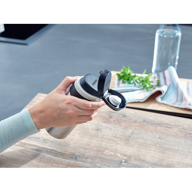 Leifheit - Flip Thermosbeker 350 ml - RVS