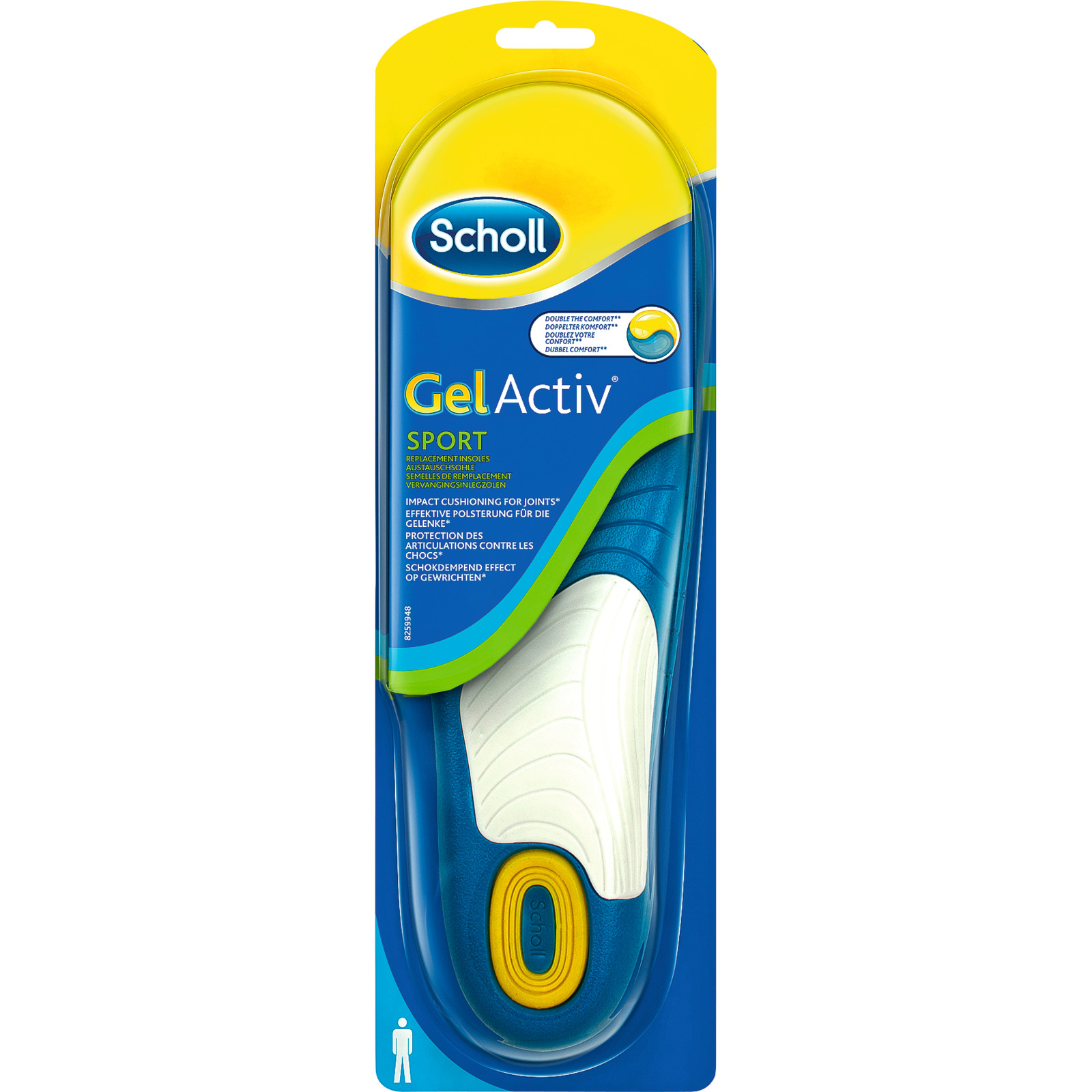 Scholl GelActiv Einlegesohle Sport Hr