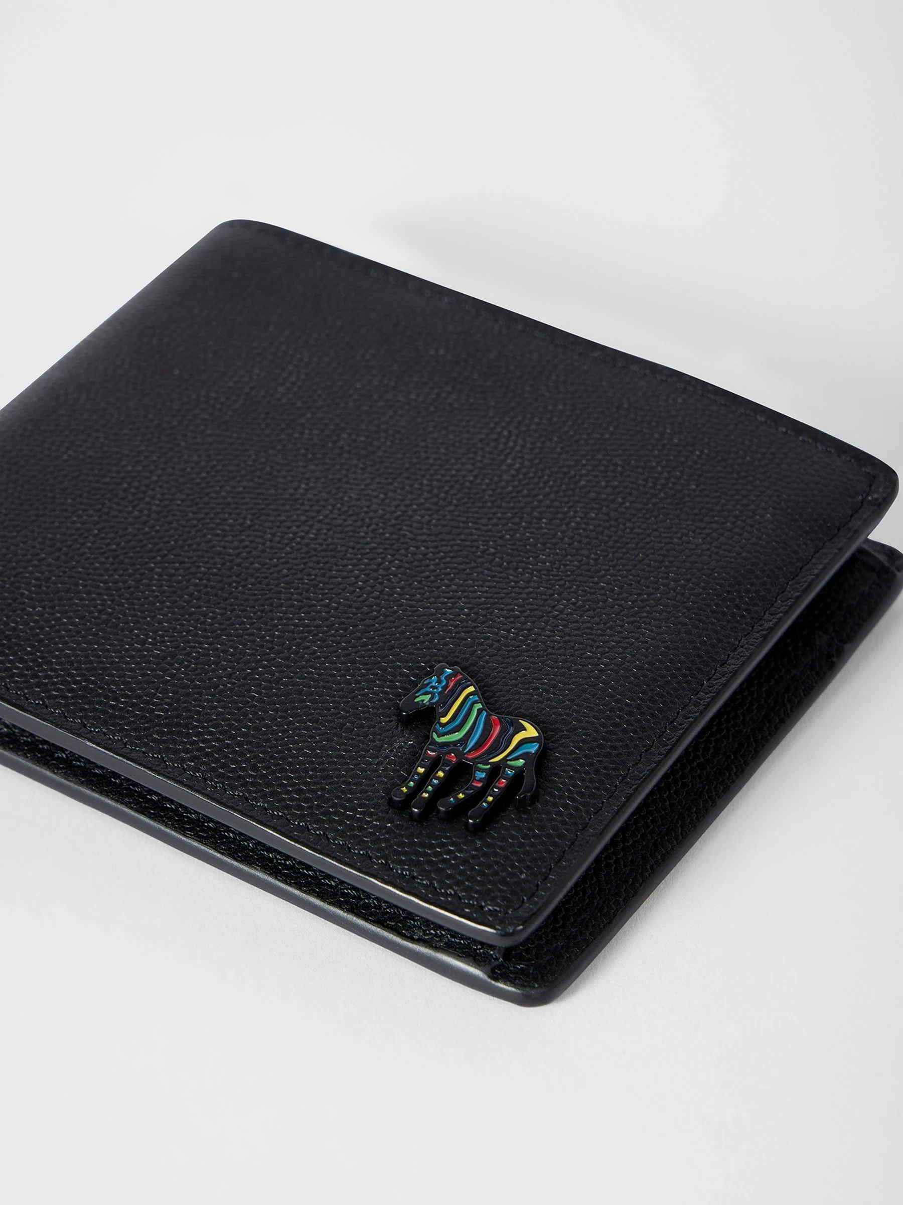 PS Paul Smith Logo Billfold Black Wallet