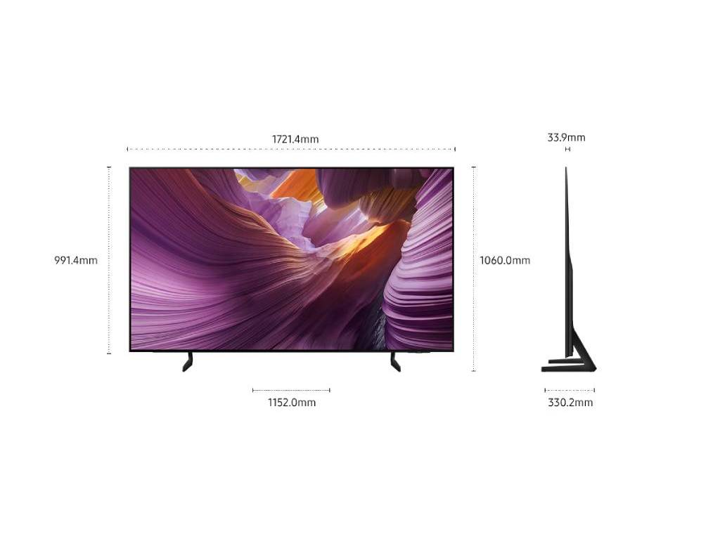 TV OLED SAMSUNG TQ77S85FAEXXC (77\