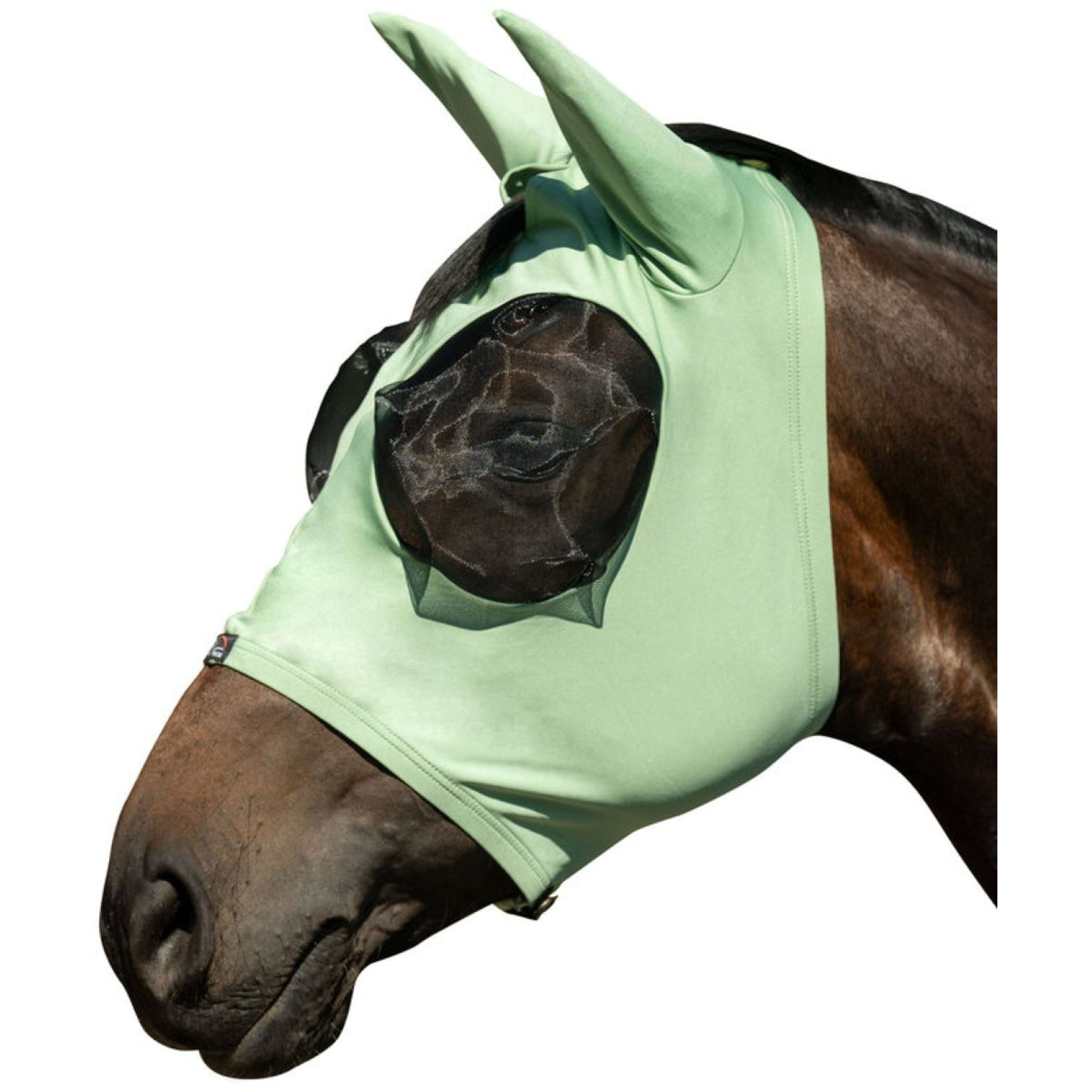 HKM Vliegenmasker Elastic Jade