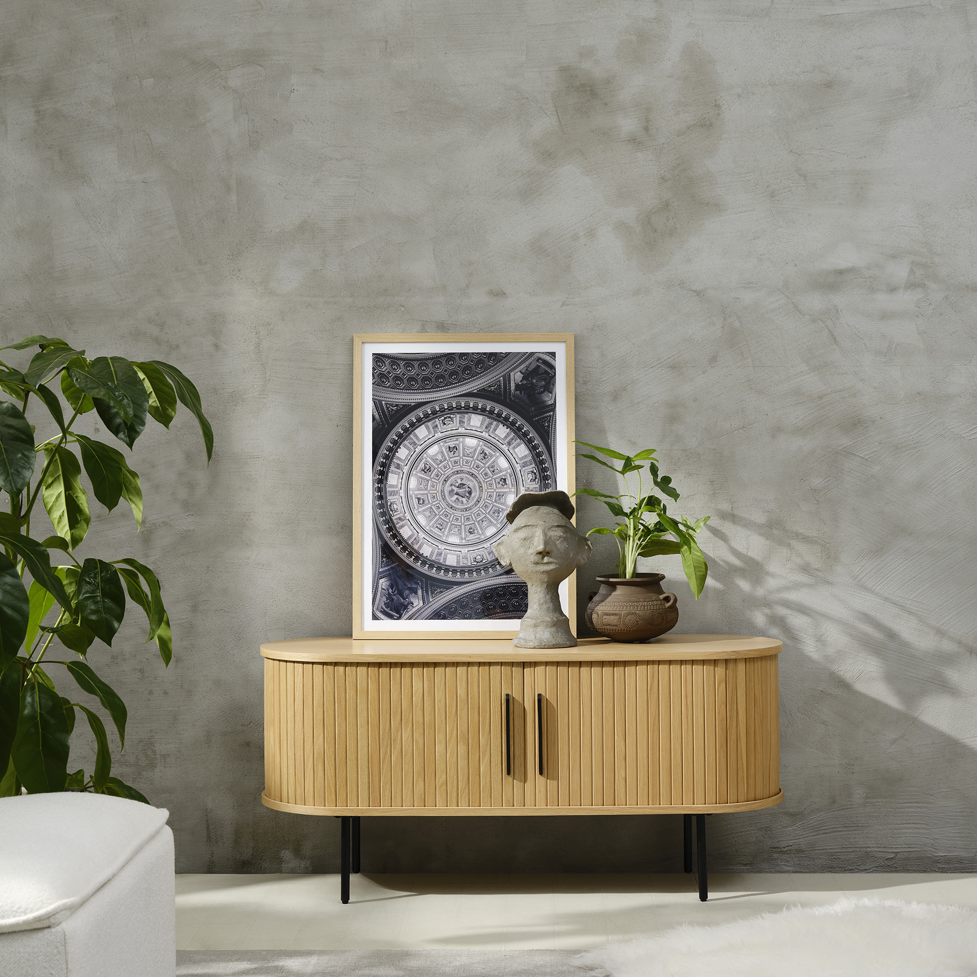 Tv-meubel Taree M eiken