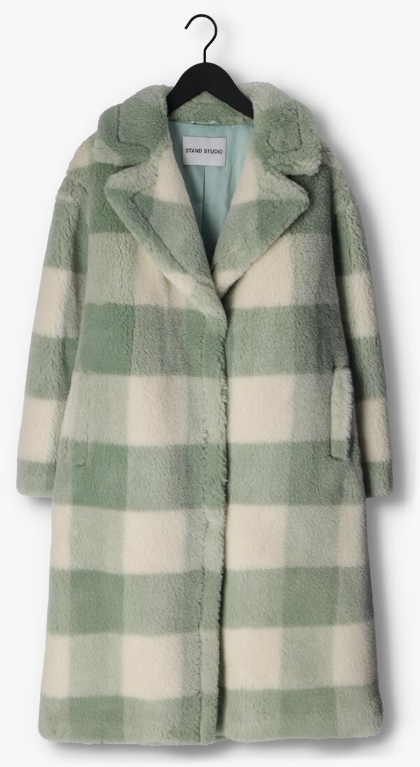 STAND STUDIO mint stand studio teddy jas maria coat