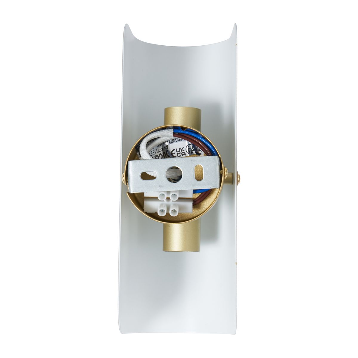 Moderne wandlamp goud 2-lichts - Gotthard