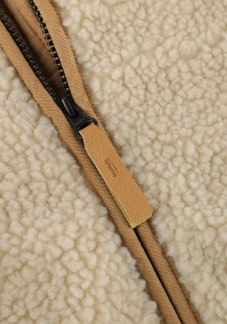LIL\\' ATELIER beige lil' atelier  nbmnalo sherpa jacket