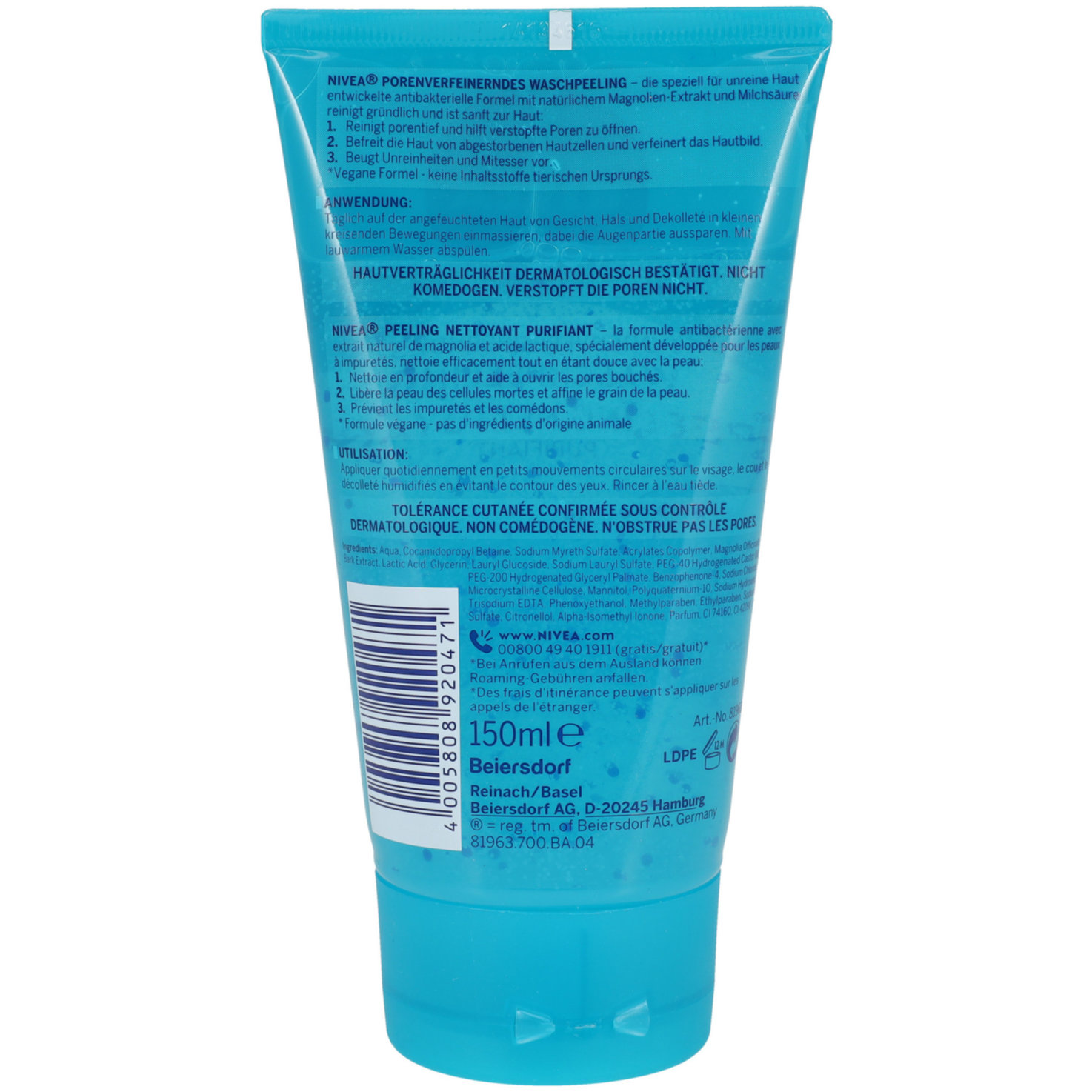 Nivea Porenverfeinerndes Waschpeeling