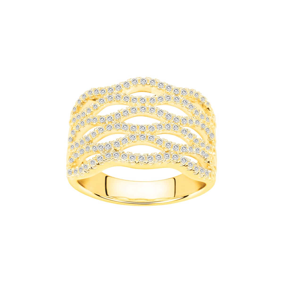 Bague en Plaqué Or jaune
