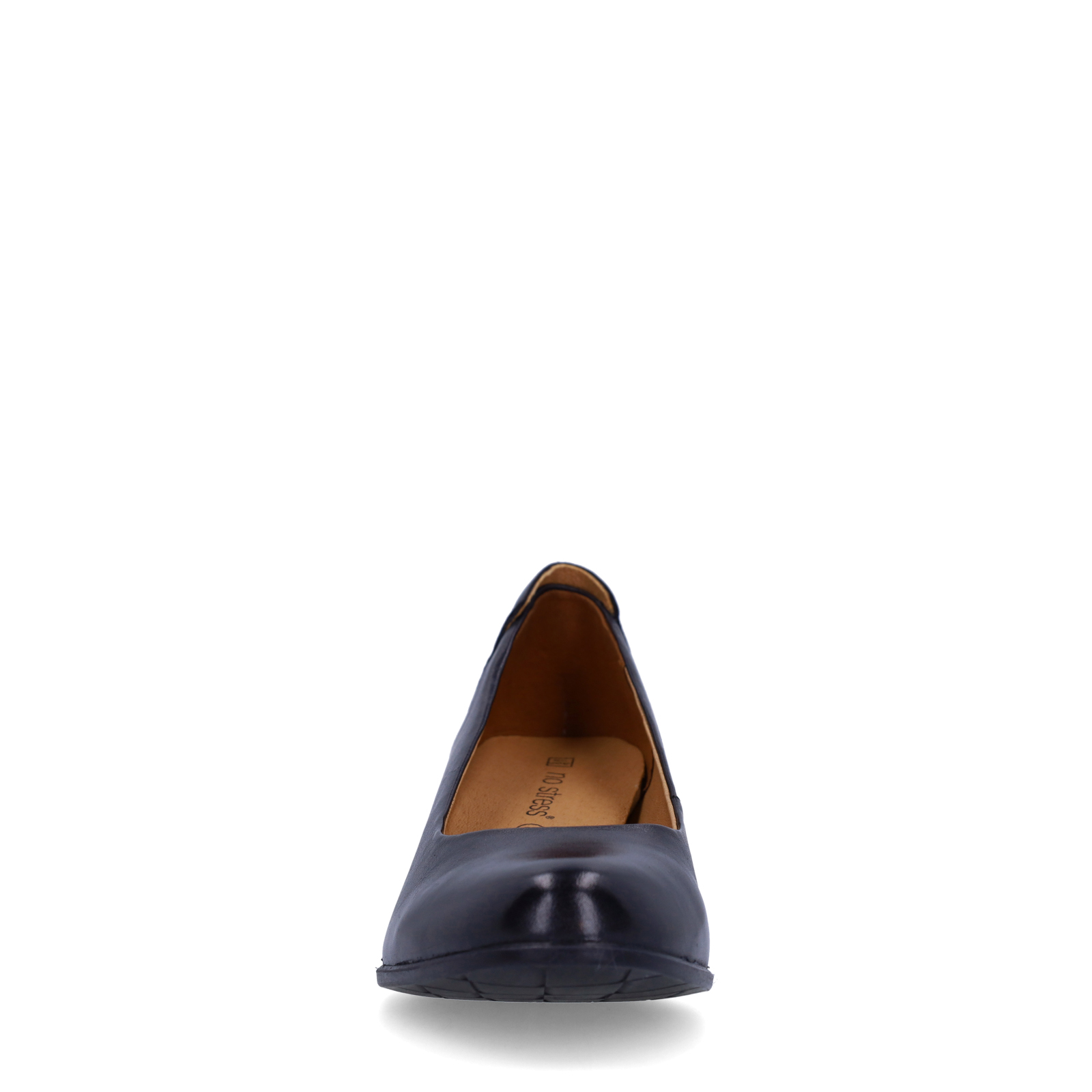 Zwarte leren pumps