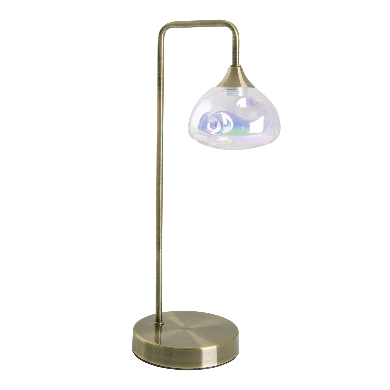 LED-Tischleuchte VARNA - messing - 45 cm hoch