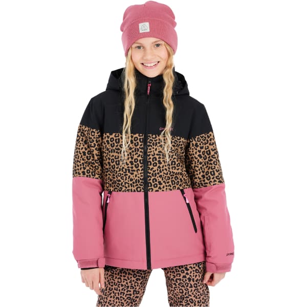 Veste de ski PROTEST PRTFUGEE JR SNOWJACKET ROSE DUST