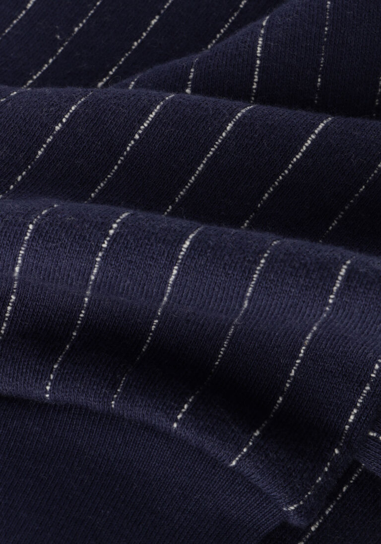 AO76 donkerblauwe ao76 sweater clyde hoodie striped sweater