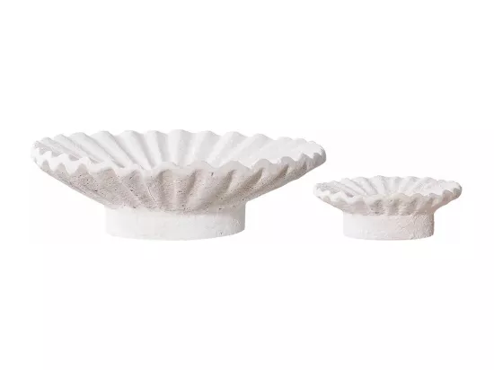 Ílhavo bougeoirs set de 2 blanc.