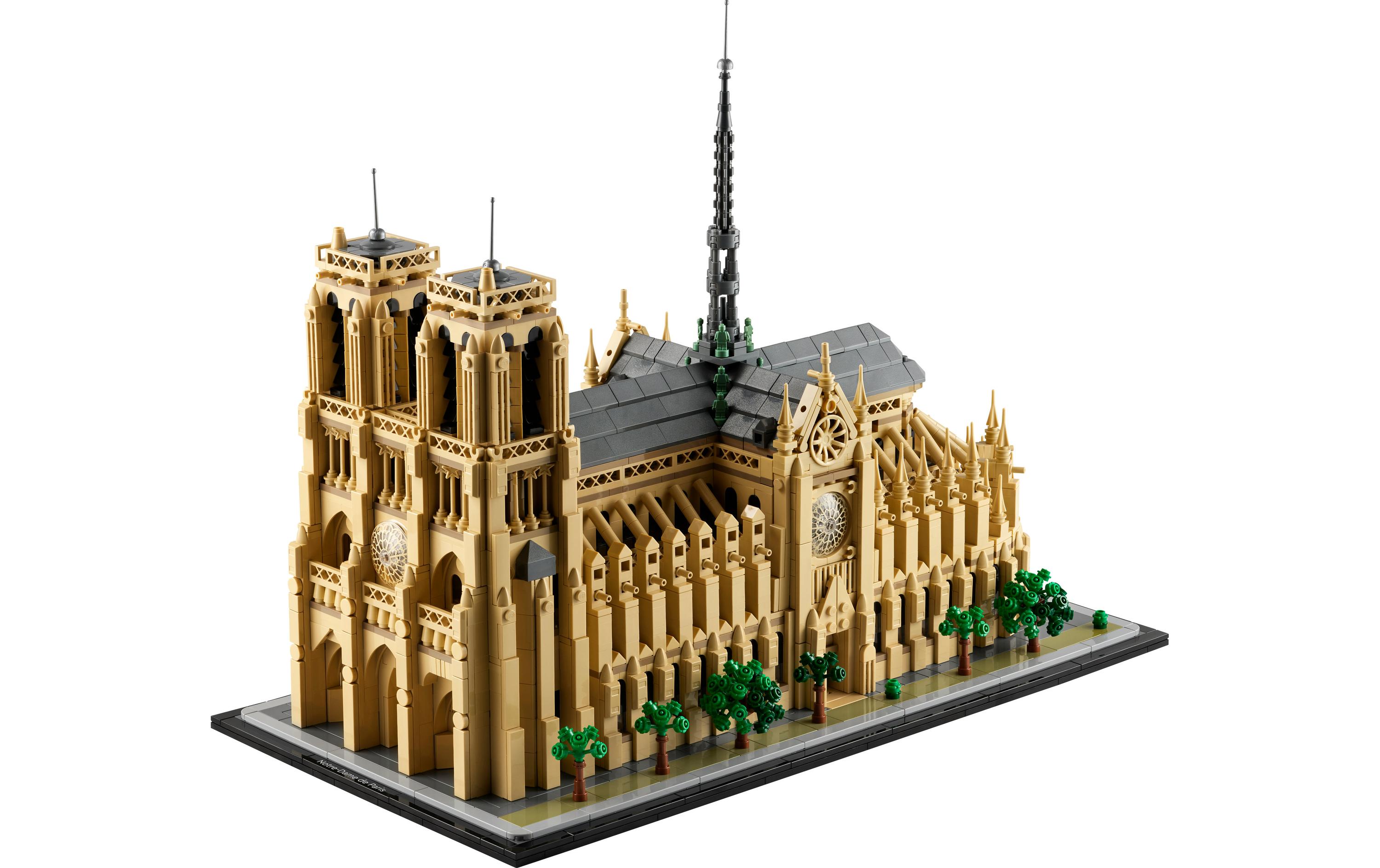 Architecture Notre-Dame de Paris 21061<br>Modellbausatz eines architektonischen Meisterwerks