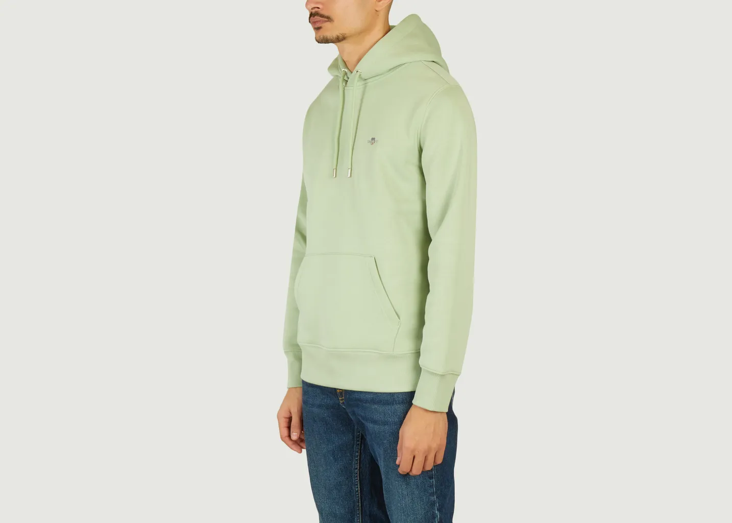 Hoodie coupe droite Shield Gant