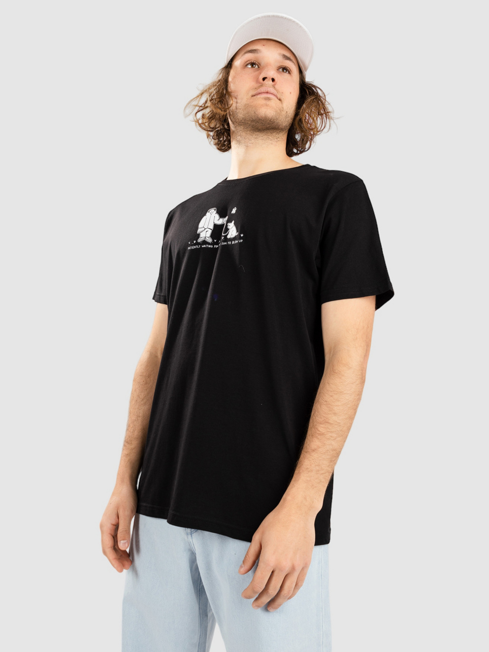 A.LAB Patiently Waiting T-Shirt black