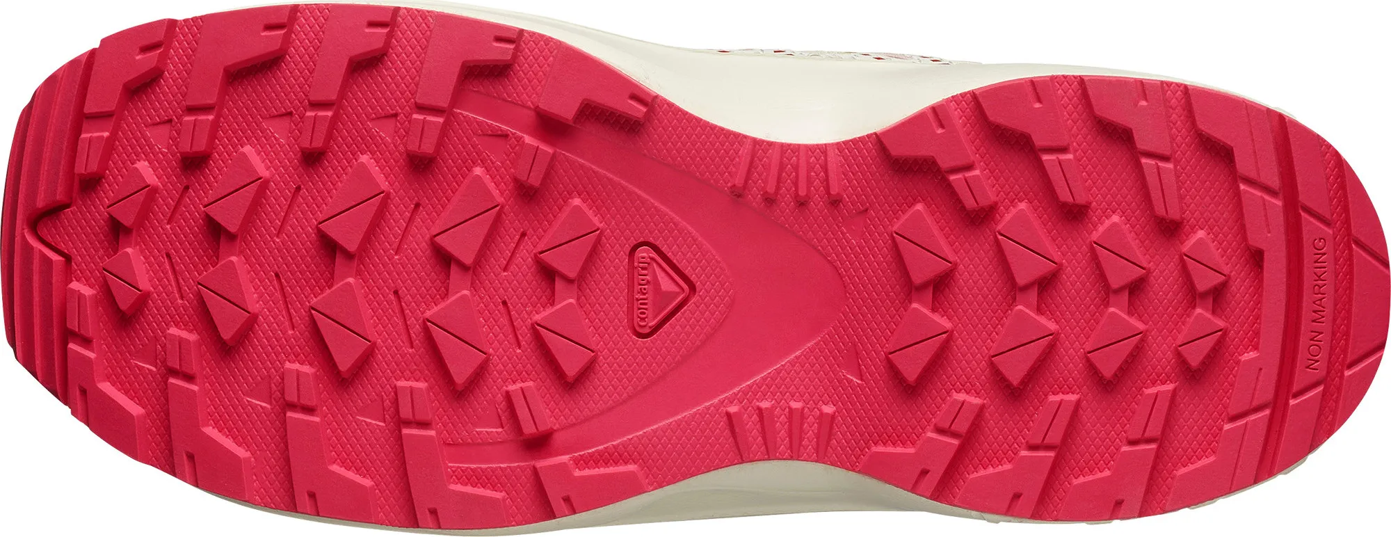 Salomon Kids' XA Pro V8 Waterproof Rouge Red/vanilla Ice/flamingo Pink