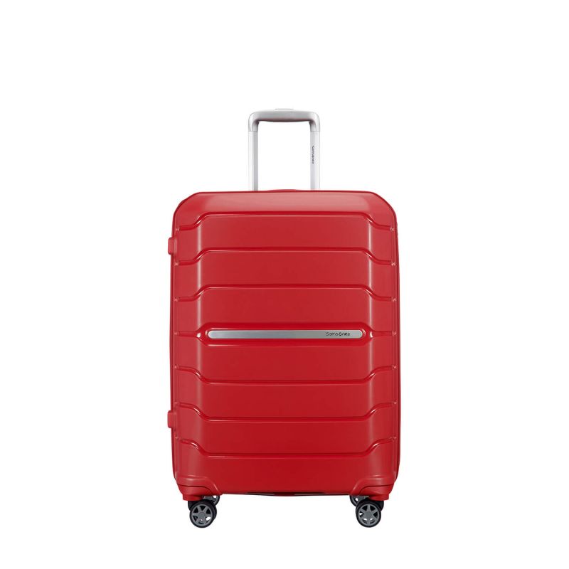 Valise rigide Flux 68 cm Extensible Red