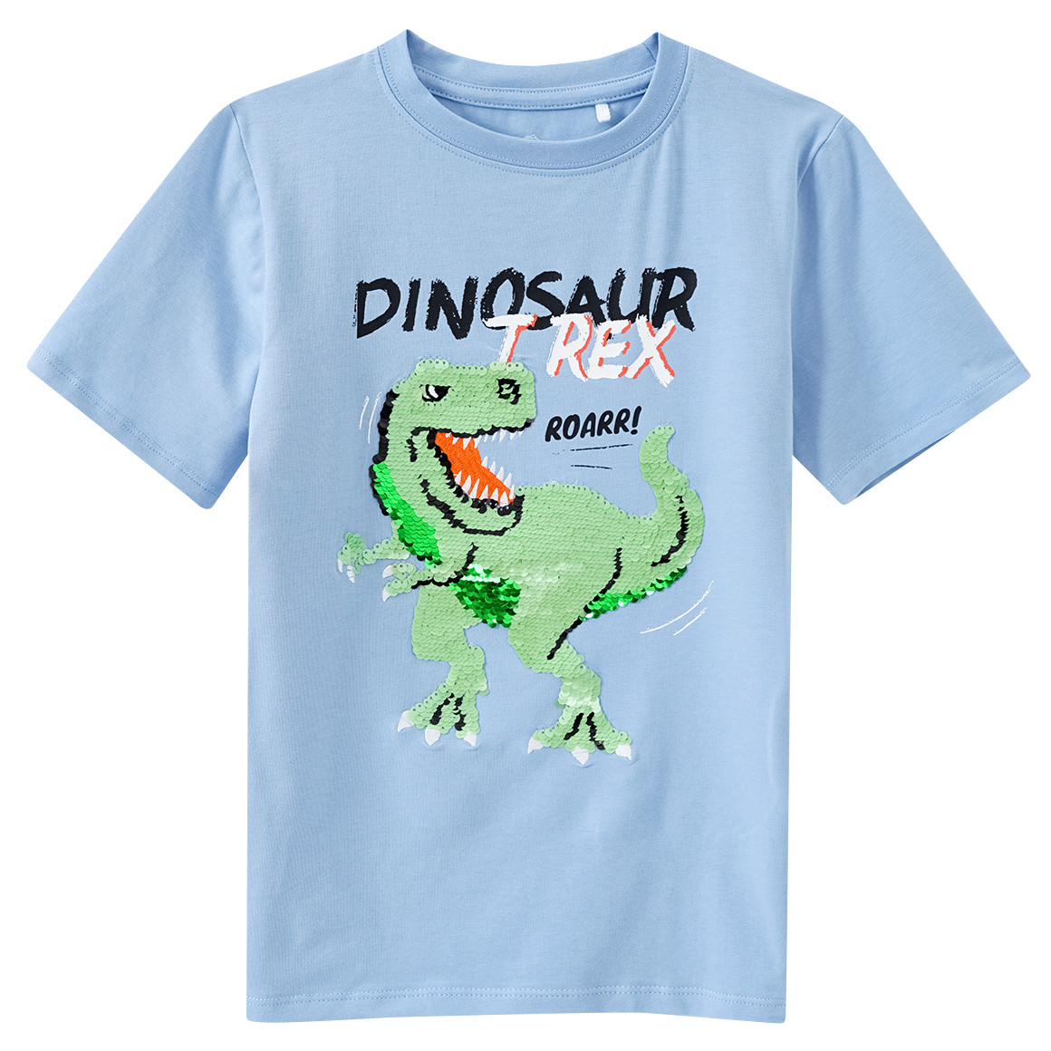 Topolino Jungen T-Shirt mit Wendepailletten hellblau