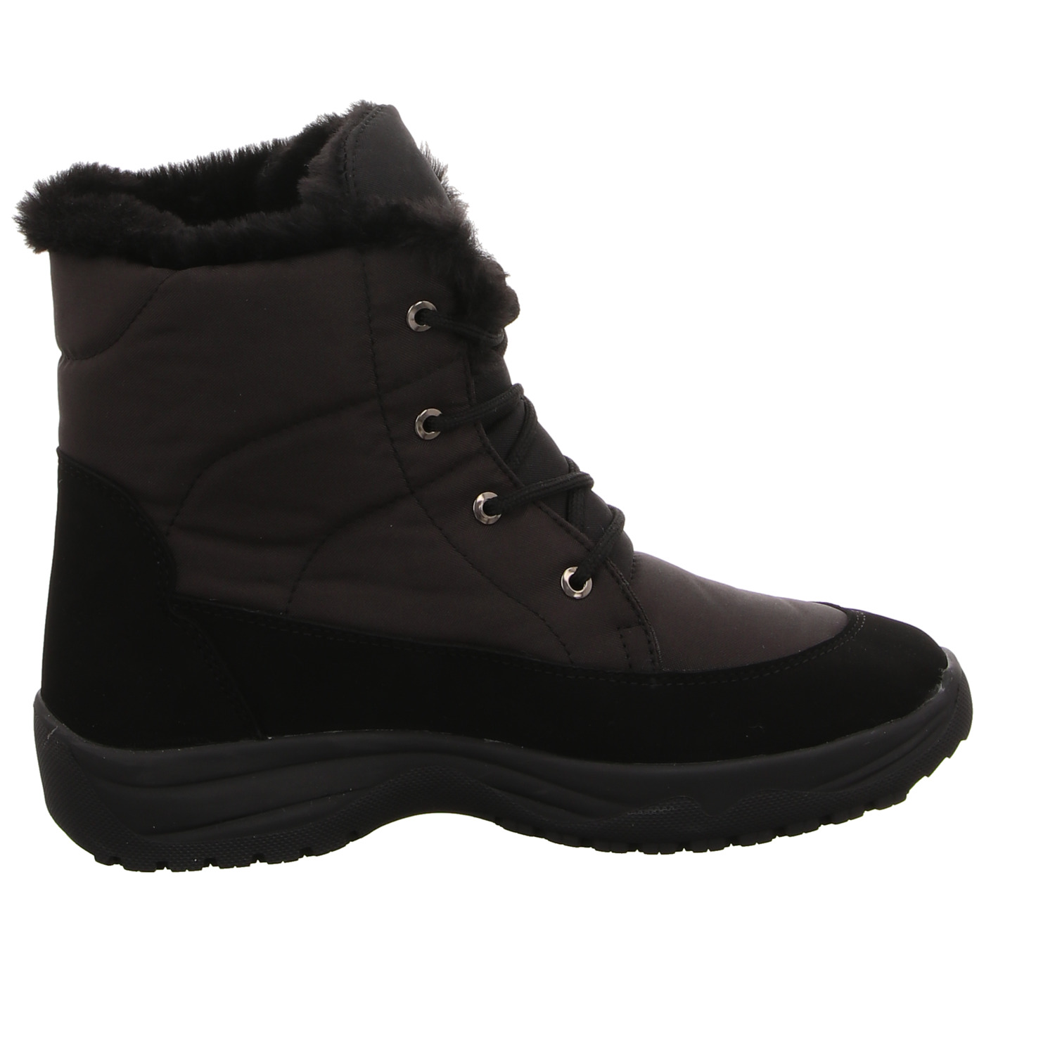 Lackner Stiefelette schwarz