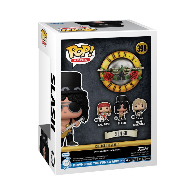 Slash Rocks! Vinyl Figur 398 | Guns N' Roses Funko Pop!