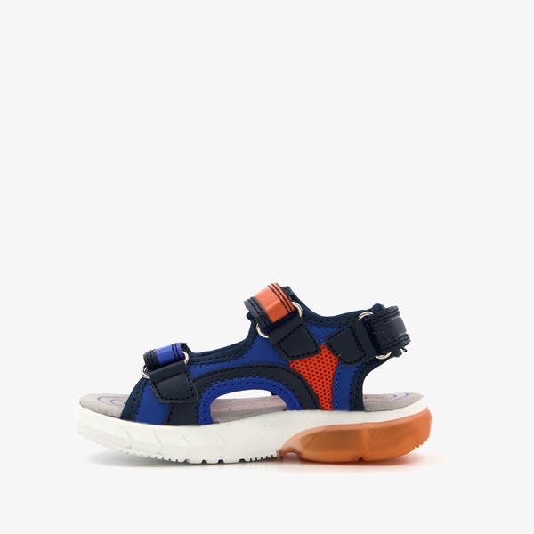 Blue Box kinder sandalen met lichtjes blauw
