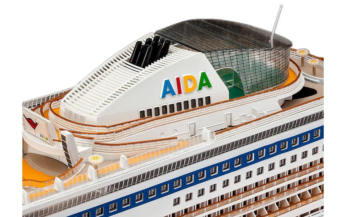 Bausatz AIDA (blu, sol, mar, stella) 1:400Kunststoff Modellbausatz