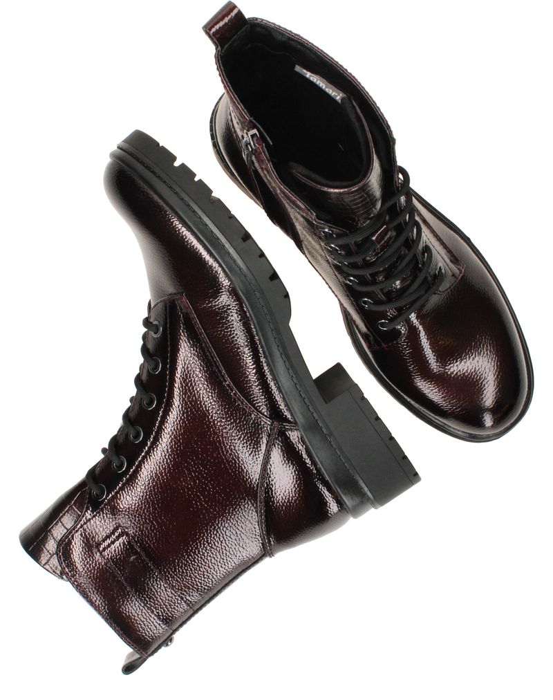 Tamaris Veterboots Rood Dames