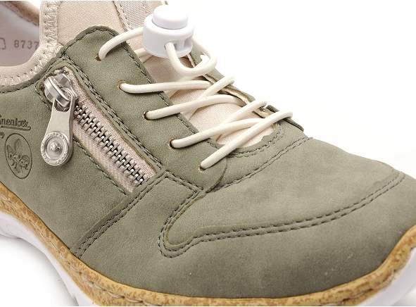 Rieker basses femme n42go kaki