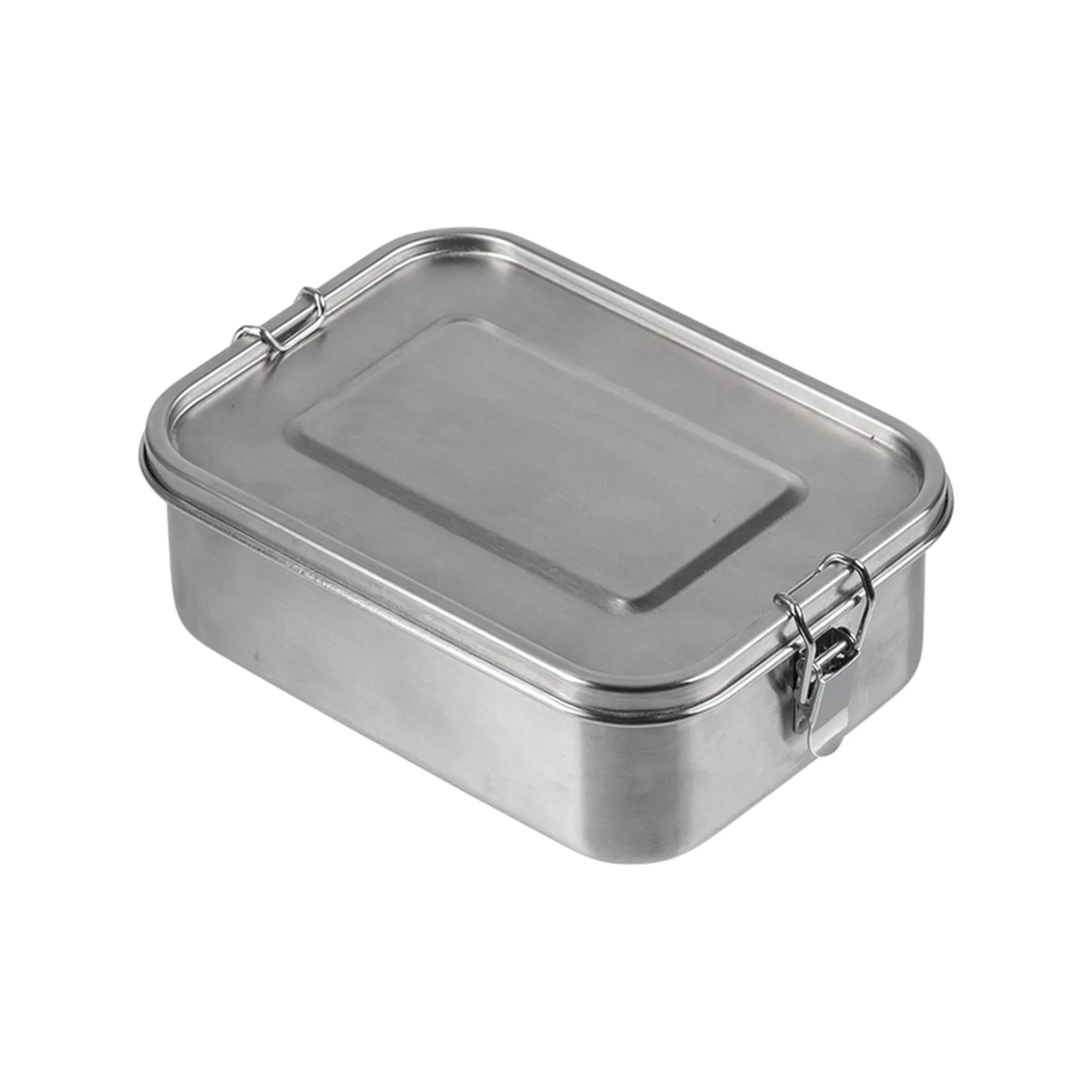 Mil-Tec -  Lunchbox Stainless Steel 18 x 14 x 6.5 cm