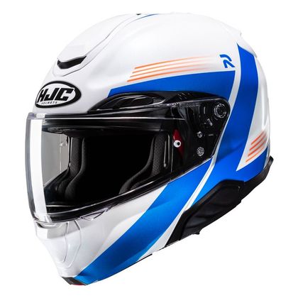 Casque Hjc RPHA91 - ABBES - Bleu / Orange