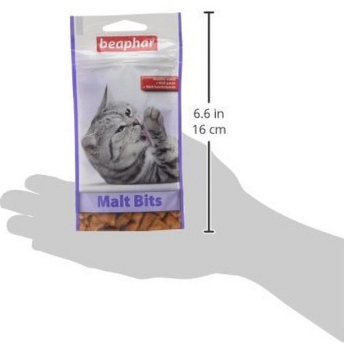 Petiscos de malte para gatos