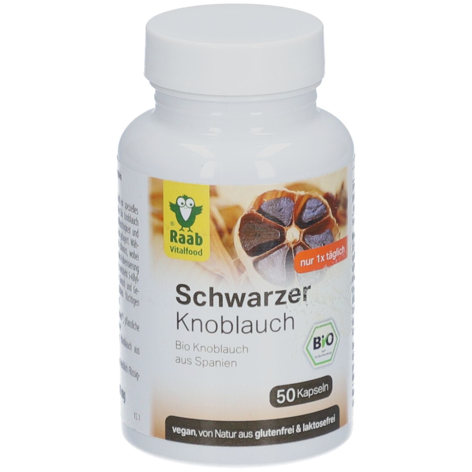 Raab BIO Schwarzer Knoblauch Kapseln