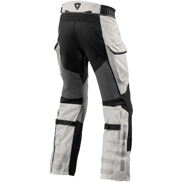 Rev'it - Pantalon Cayenne 2 - Court Gris Clair / Noir / Gris Foncé